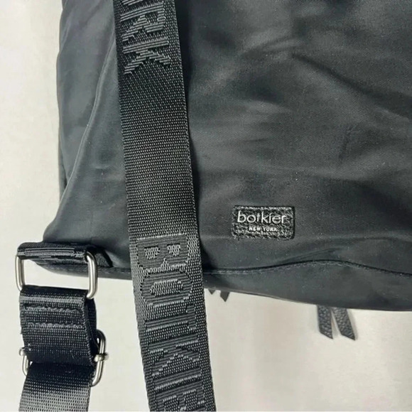 Botkier Black York Trigger Nylon & Faux Leather Mini Backpack - Picture 5 of 5